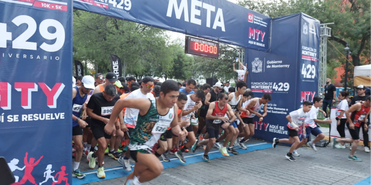 Fundación de Monterrey, carrera, música regional, Plaza Zaragoza, Vía Deportiva