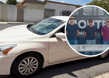 detenidos, altima blanco, cámaras del c4, hecho violento