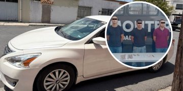 detenidos, altima blanco, cámaras del c4, hecho violento