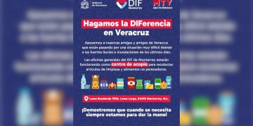 instala-DIF-monterrey-centro-de-acopio-para-damnificados-de-las-inundaciones-en-veracruz