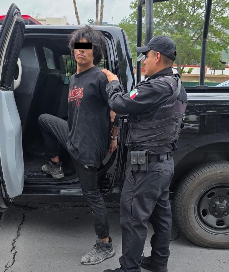 hondureño detenido, robo, Policía de Monterrey, Plaza de los Compositores, estrategia Escudo, Agustín Lara
