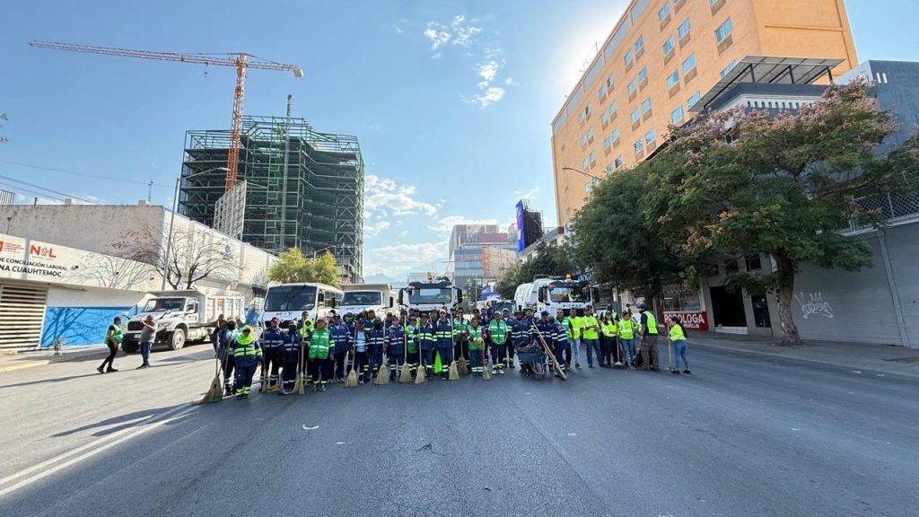 Limpieza-ante-eventos-limpieza-urbana-centro-de-Monterrey-servicios-públicos-de-Monterrey-eventos-masivos