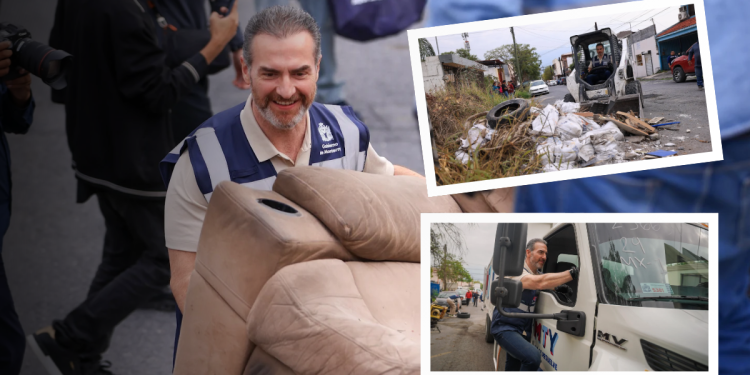 monterrey limpio realiza jornada de limpieza en la colonia del maestro