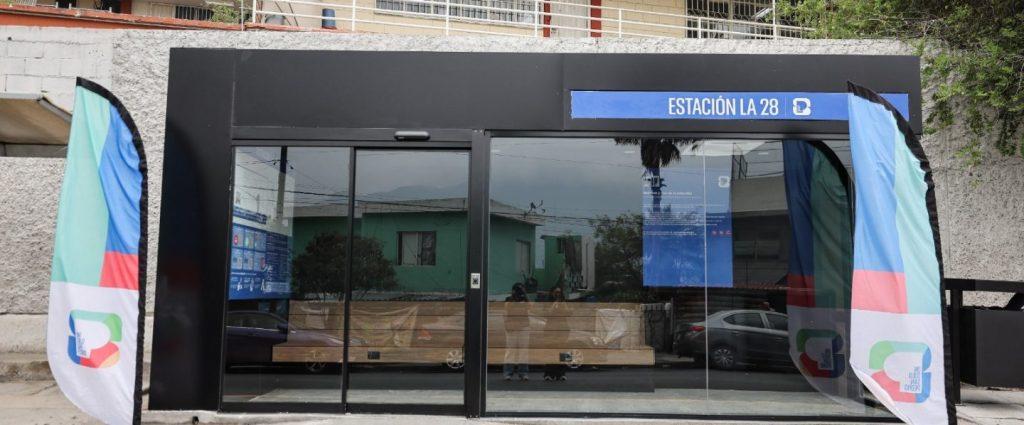 Parabuses inteligentes  en San Pedro inauguradas por Mauricio Farah