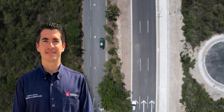 Marcelo Segovia asiste a la apertura de los nuevos carriles en cumbres
