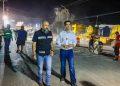 Marcelo Segovia: Monterrey trabaja de noche para eliminar baches en la Av. Los Ángeles
